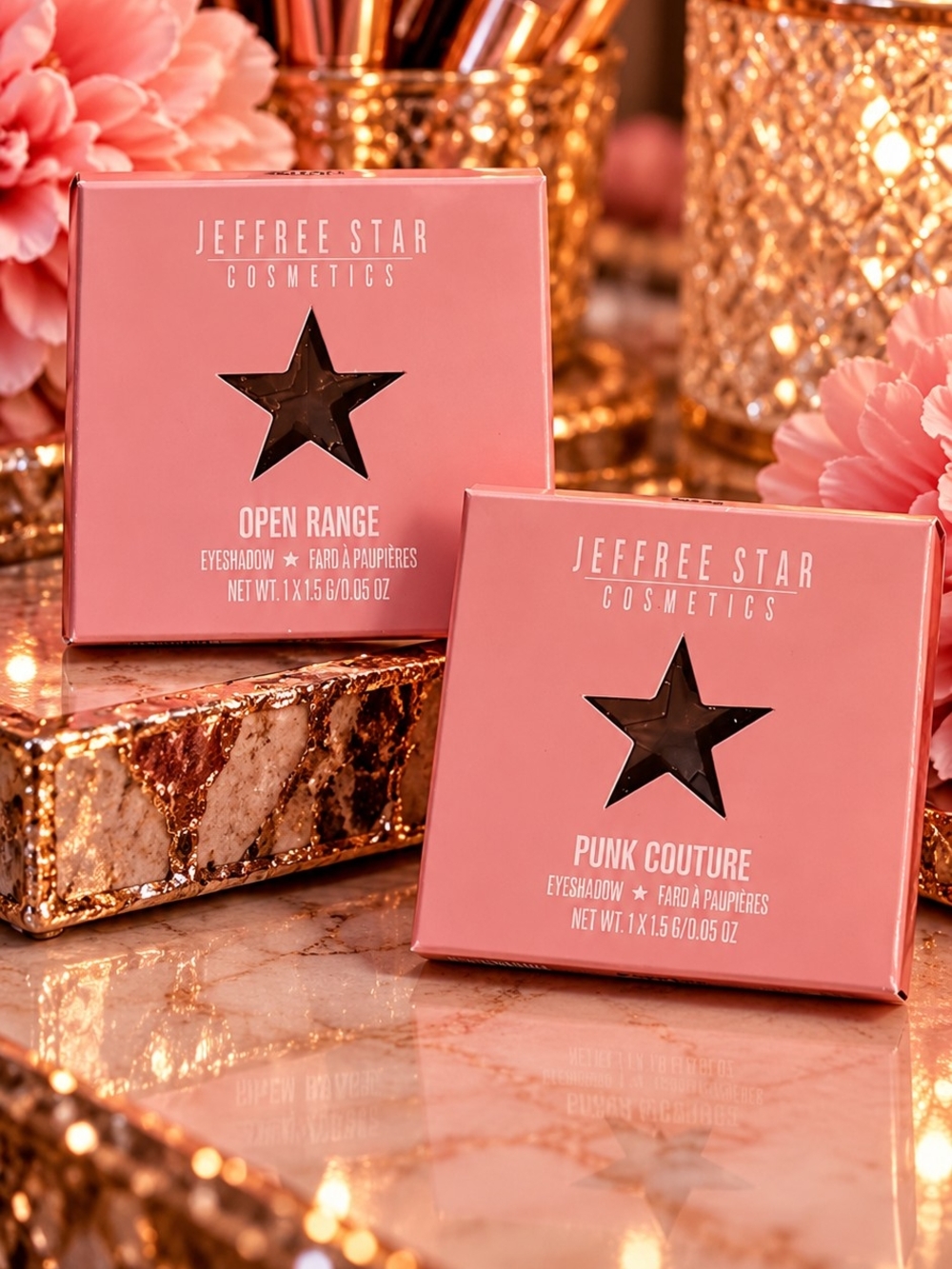 Jeffree Star Pink Single Eyeshadow Pans — Punk Couture & Open Range!!